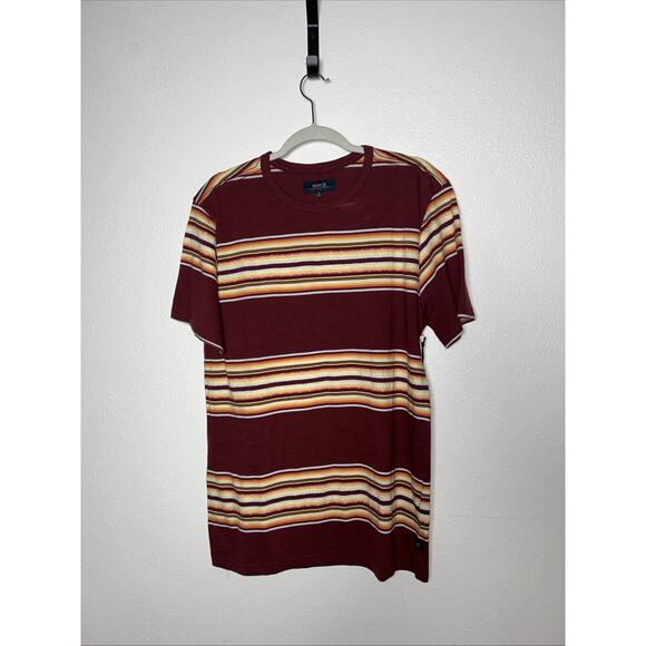 ROARK Shirt Mens Size Medium Tee Short Sleeve Red Fall Basic Shirt - Picture 1 of 6